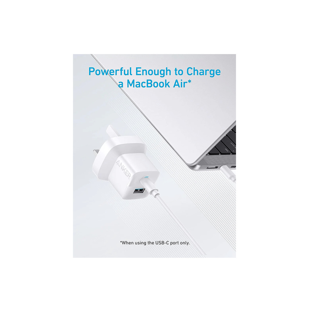 Anker, 323 Charger with USB-C to Lightning Cable in Qatar Anker, 323 Charger with USB-C to Lightning Cable in Qatar